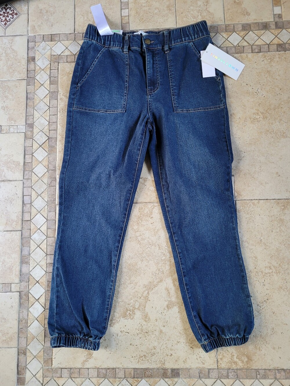 Tinsel Town Denim Joggers